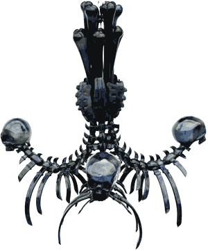 Skeletal Chandelie