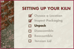 setting up your kiln